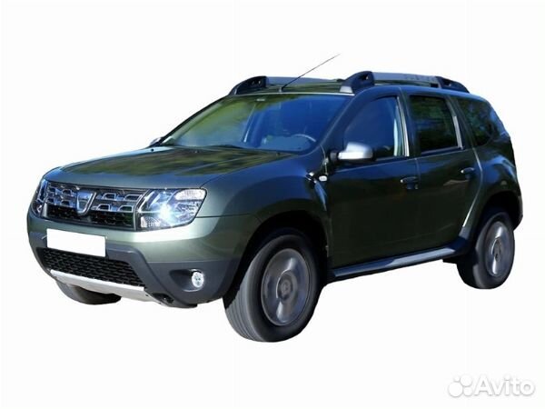 Диффузор радиатора в сборе renault duster 10- без AC