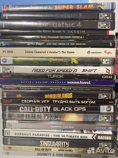 Компьютерные игры диски для пк