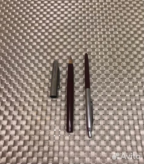 Шариковая и перьевая ручки из золота времена СССР