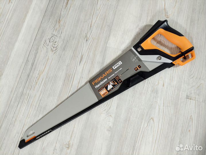 Ножовка по дереву PowerTooth 550мм Fiskars 1062916