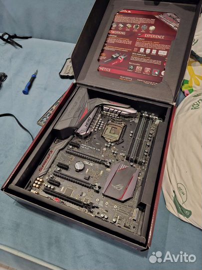 Материнская плата asus maximus viii hero