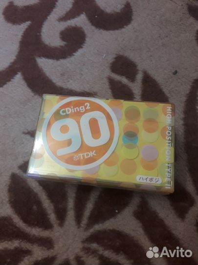 Аудиокассеты TDK CDing 2 90 (Japan, хром, новые)
