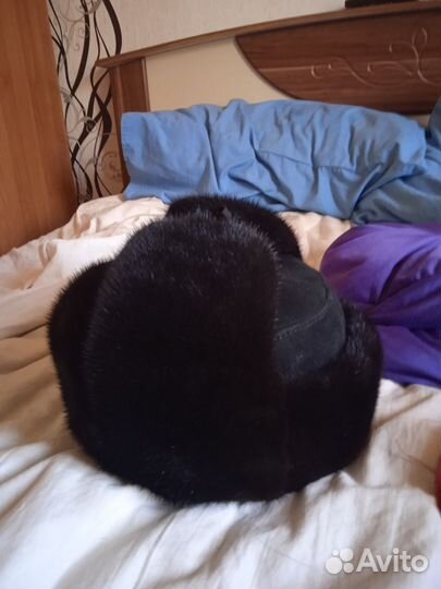 Шапка мужская норковая комбинированная