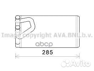 Радиатор отопителя / Теплообменник печки DN6373