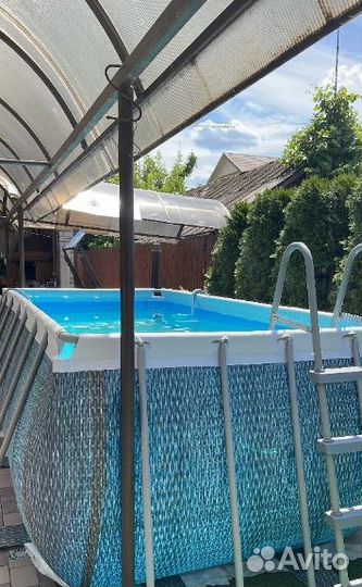 Бассейн каркасный bestway 412х201х122см