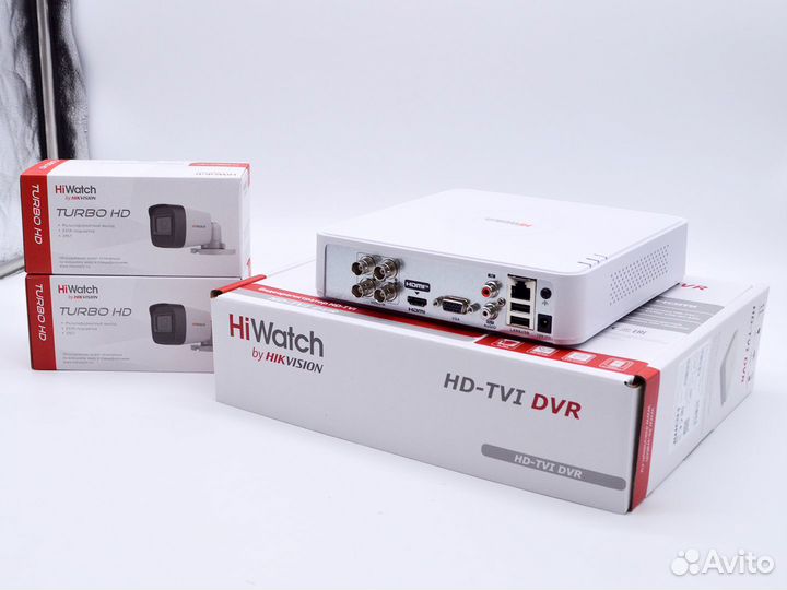 Видеонаблюдение 5 MP с регистратором