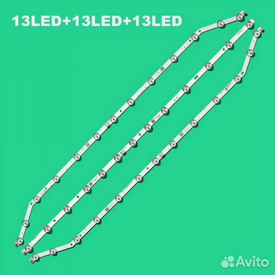 LED подсветка к Самсунг UE40H5003AW 3 по 13 LED