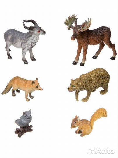 Новый набор фигурок животных