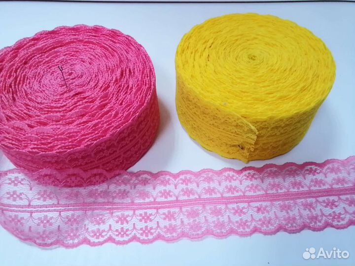 Кружево, шитье, лента парча