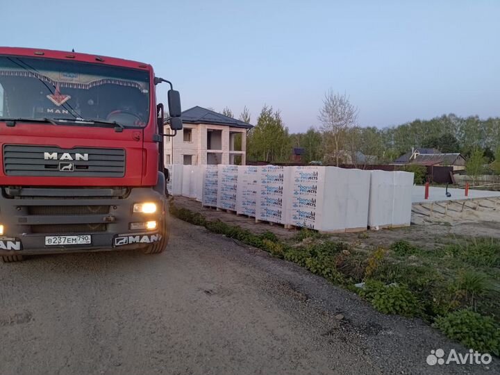 Газобетонные блоки с завода Бонолит