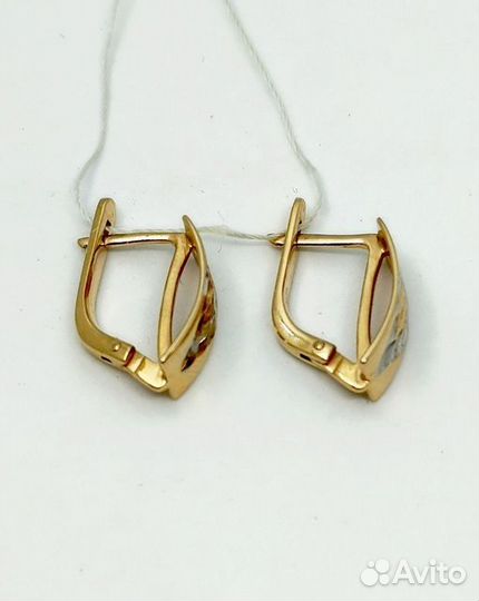 Серьги Золото