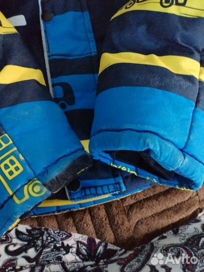 Куртка зимняя на мальчика