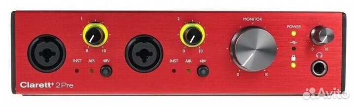 Focusrite Clarett+ 2Pre USB пред заказ