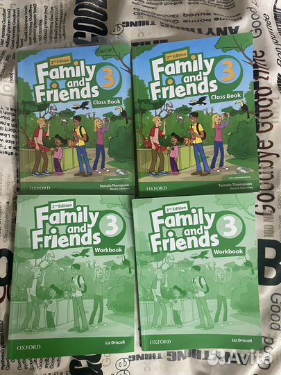 Oxford.Family and Friend.3 класс.Учебник+рт