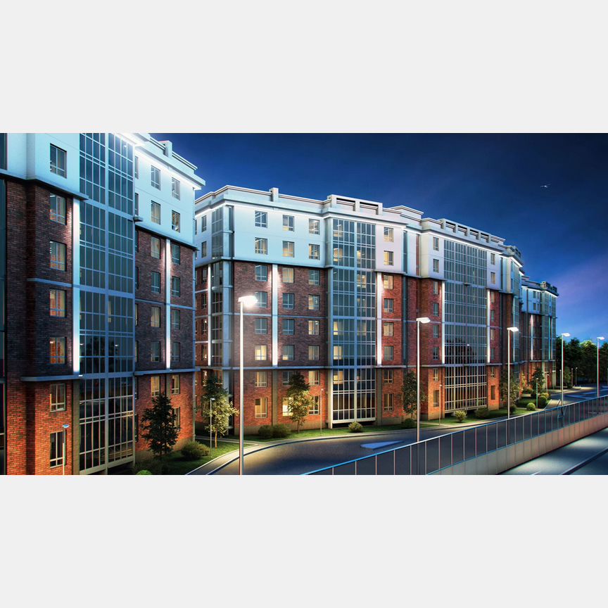 1-к. квартира, 44,8 м², 2/8 эт.