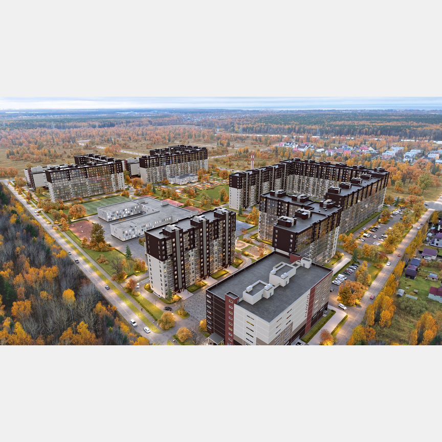1-к. квартира, 41,5 м², 5/12 эт.