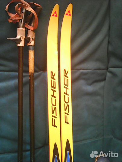 Лыжи беговые коньковые fisher, профессиональные