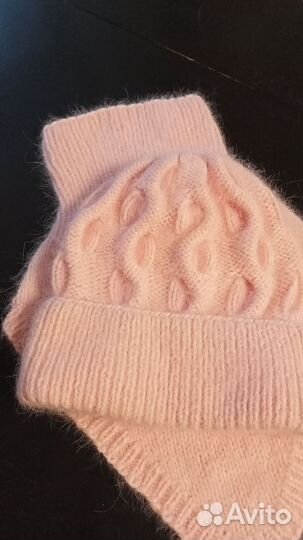 Комплект шапка и манишка