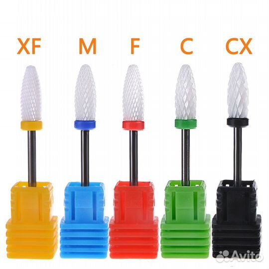 Большой выбор фрез для маникюра