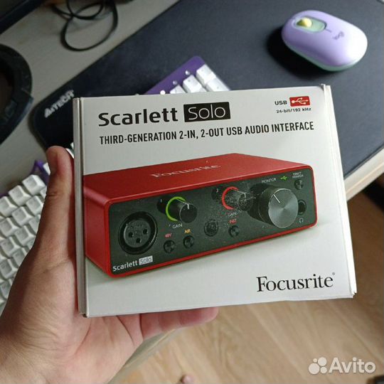 Focusrite Scarlett Solo 3nd Gen