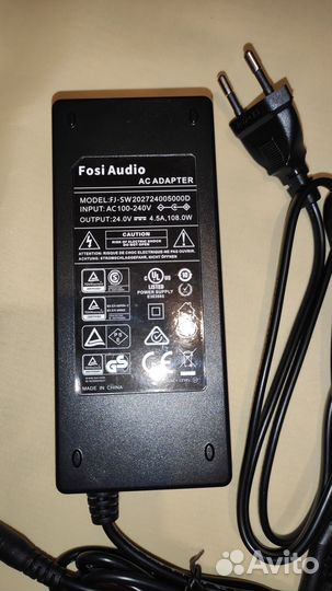 Усилитель с выходом на пассивный сабвуфер Fosi Aud