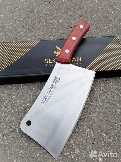 Оригинальный японский кухонный топор для рубки