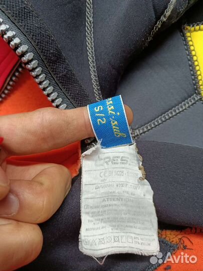 Гидрокостюм женский Cressi 7мм для дайвинга