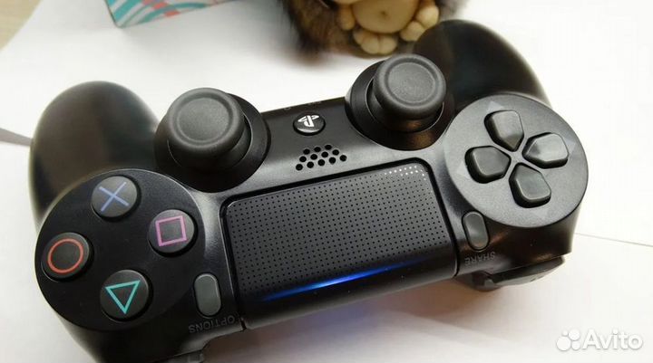 Джойстик для PS4 + кабель, Dualshock / Геймпад пс4