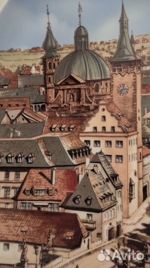 Тарелка коллекционная настенная Germany-33,5 см