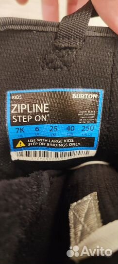 Ботинки детские для сноуборда Burton 