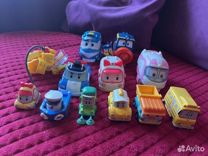 Робокар Поли, роботы поезда оригинал