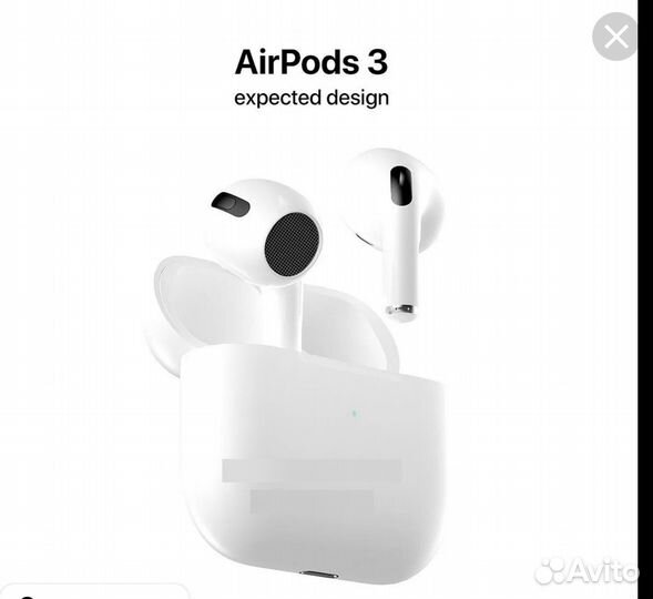 Наушники apple airpods 3 оригинал