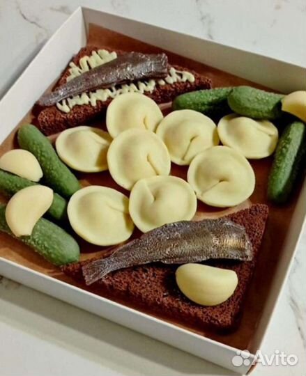 Пельмени шоколадные