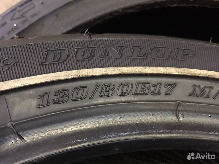 130/80/17 R17 dunlop D408F W.W (серв (1м)