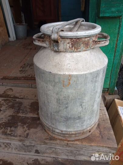 Фляга алюминиевая бу 40л