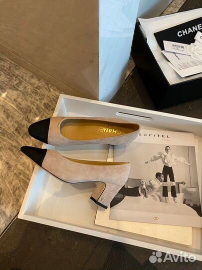 Chanel туфли р. 38,39