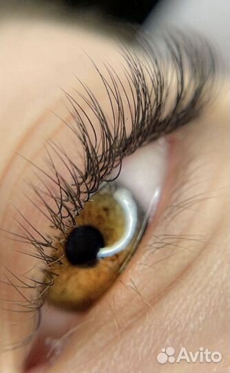 Наращивание ресниц модель
