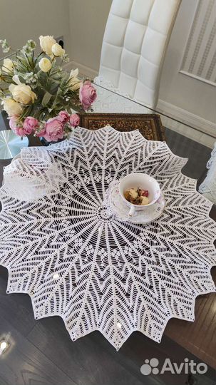 Скатерть винтажная