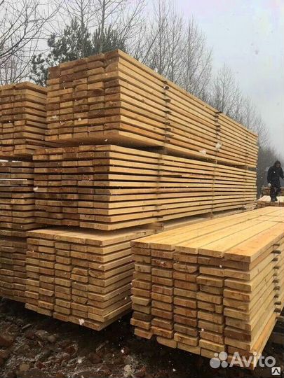 Доска обрезная 50х50х6000