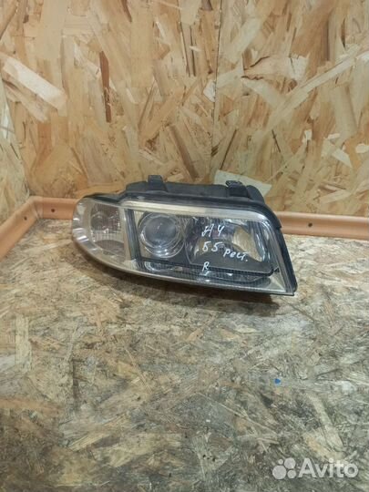 Фара Передняя Правая Ауди А4 Б5 Рестайлинг Ксенон