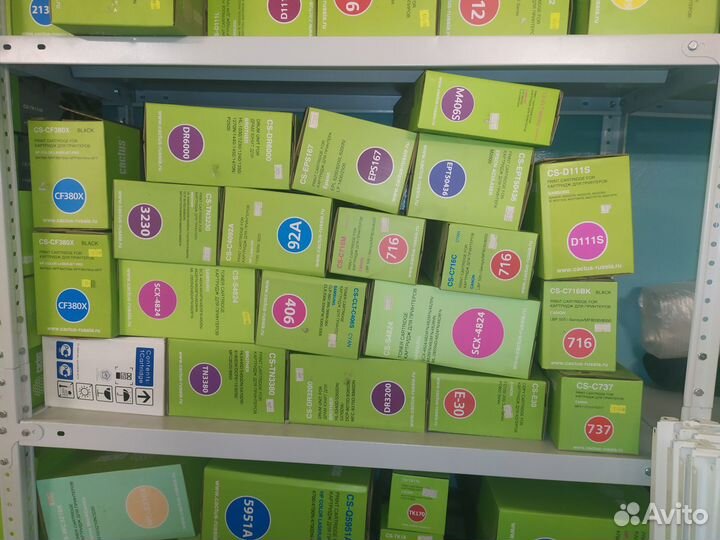 Картриджи Cactus в ассортименте