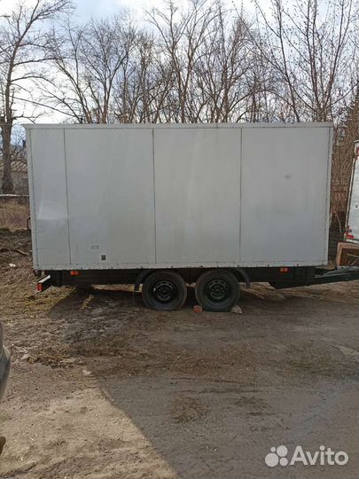 Прицеп цельнометаллический фургон Луидор-Тюнинг 800911, 2018
