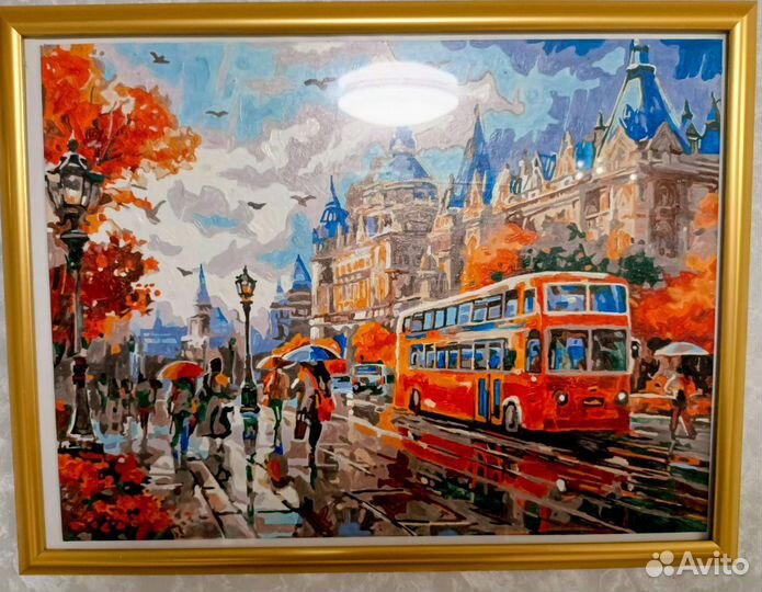 Интерьерная картина ручная работа