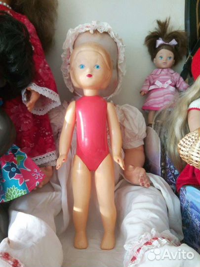 Винтажные куклы. Много