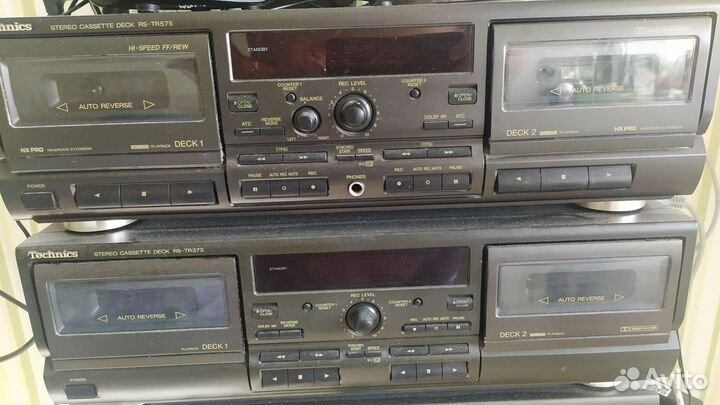 Кассетная дека technics RS-TR 373 и RS-TR 575
