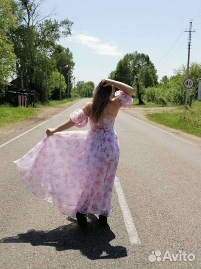 Корсетное платье на выпускной