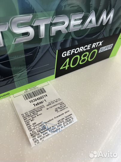 Видеокарта Palit RTX4080 Super JetStream ситилинк