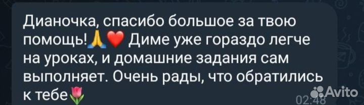 Репетитор начальных классов классов