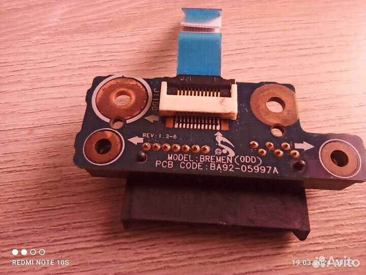 Плата подключения dvd ноутбука samsung r540