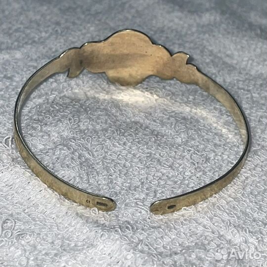Серебряный браслет кубачи 925 проба СССР (сзр)